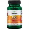 Swanson, Vitamin B-6 100 мг 100 капс.