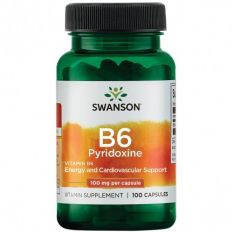 Swanson, Vitamin B-6 100 мг 100 капс.