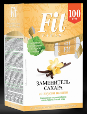 Fit Parad , Смесь подсластителей со вкусом ванили № 22, 100 саше