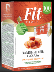 Fit Parad , Смесь подсластителей со вкусом карамели № 17, 100 саше