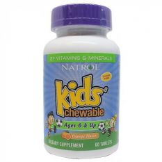 Natrol, Kids Chewable 6&UpOrange 60 таб.