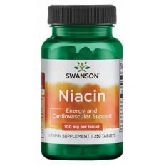 Swanson, Niacin, 250 таб.