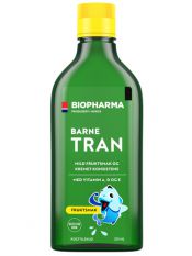 Biopharma, BarneTran Omega-3, для детей 375 мл.