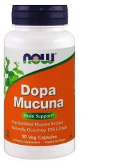 Now, Dopa Mucuna, 90 капс.