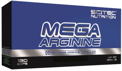 SCITEC NUTRITION, Mega Arginine, 120 капс.