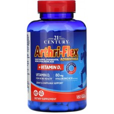 21st Century, Arthri-Flex Advantage с витамином D3, 180 табл.