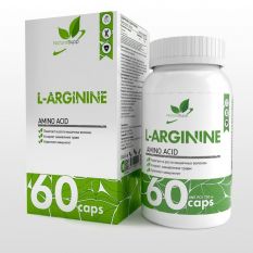 NaturalSupp, L-Arginine, 60 капс.