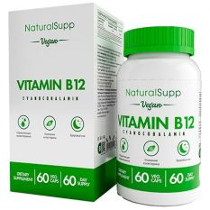 NaturalSupp, Vitamin B-12, 60 капс.