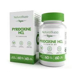 NaturalSupp, Piridoxine B - 6, 60 капс.