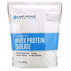 Lake Avenue Nutrition, Whey isolate Protein, 907 г.