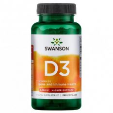 Swanson, Vitamin D3 2000 IU, 250 капс.