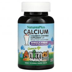 Natures plus, Calcium childrens chewable,  90 жев. таб.