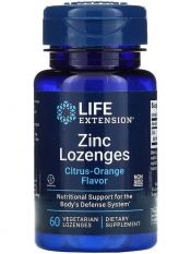 Life Extension, Zinc 18 мг, 60 жев. таб.