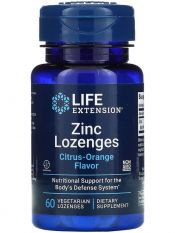 Life Extension, Zinc 18 мг, 60 жев. таб.