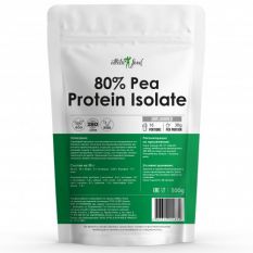 Atletic Food, Pea Protein Isolate Изолят горохового белка , 500 г.