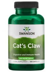 SWANSON, Full Spectrum Cats Claw 500 мг, 100 капс.