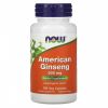 NOW, American Ginseng, 500 мг. 100 капс.
