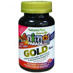 Nature's Plus, Animal Parade Gold (Childrens chewable multivitamin), 60 жев. таб.