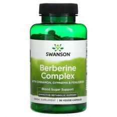 Swanson, Berberine Complex, 90 капс.