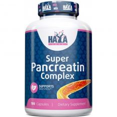 Haya Labs, Super Pancreatin  Complex, 100 капс.