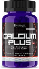 Ultimate Nutrition, Calcium plus, 45 таб.