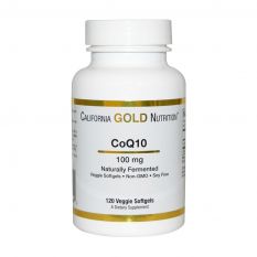 California Gold Nutrition, CoQ10 100 мг, 120 капс.