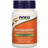 NOW, Serrapeptase, 60 капс.