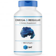 SNT, Omega-3 Regular (180/120 ЕЕ) 1000 мг. 180 гел. капс.