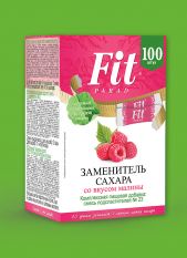 Fit Parad , Смесь подсластителей со вкусом малины  № 23, 100 саше