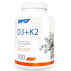 SFD, D3 2000 IU + K2 200 mcg,  90 таб.