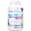 All Nutrition, Magnesium+Ashwagandha+B6 , 100 капс.